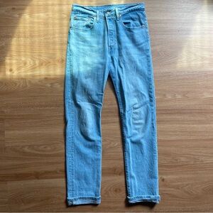 Levi's Light Blue Long Boot Cut Jeans
